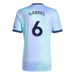 Nogometni Dresovi Arsenal Gabriel 6 Treći 2024-25 Kratkih Rukava Nogometni Dresovi Arsenal Gabriel 6 Treći 2024-25 Kratkih Rukava